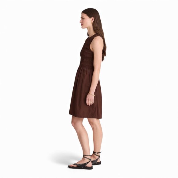 Madewell The Melody Smocked Mini Dress Size XXS - Picture 2 of 11